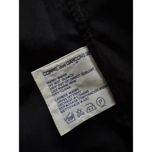 Comme des Garcons SHIRT Boxy Navy Cotton Shirt - Picture 5 of 5